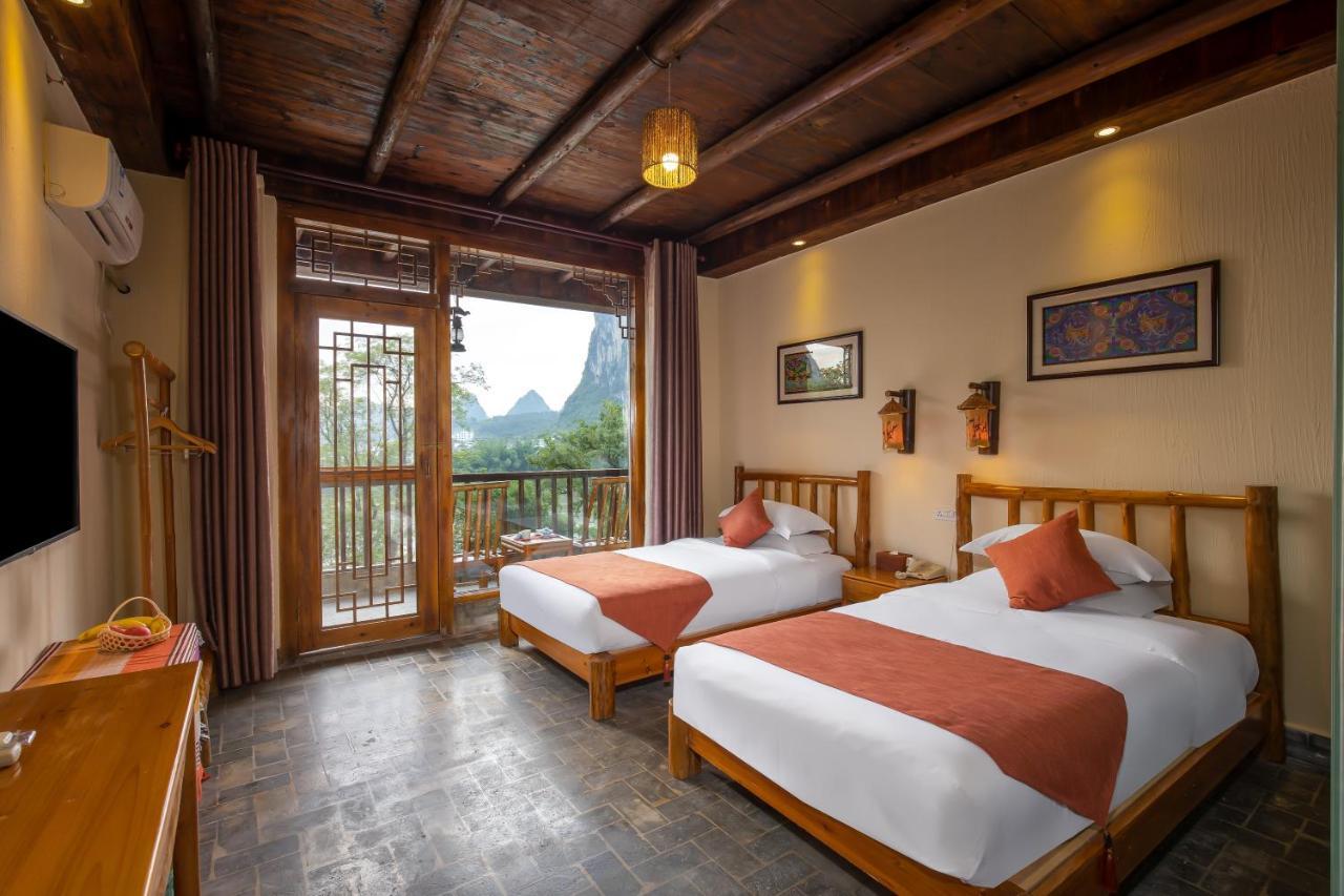 Yangshuo River Lodge Hotel-Free Pick Up From Yangshuo Area Over Three Nights エクステリア 写真