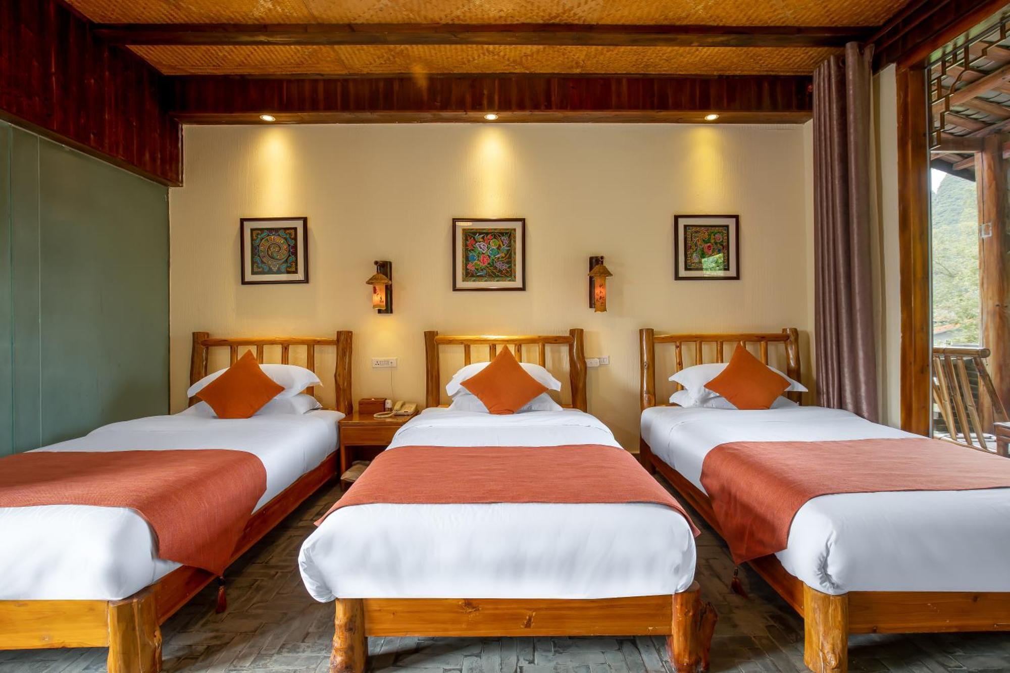 Yangshuo River Lodge Hotel-Free Pick Up From Yangshuo Area Over Three Nights エクステリア 写真