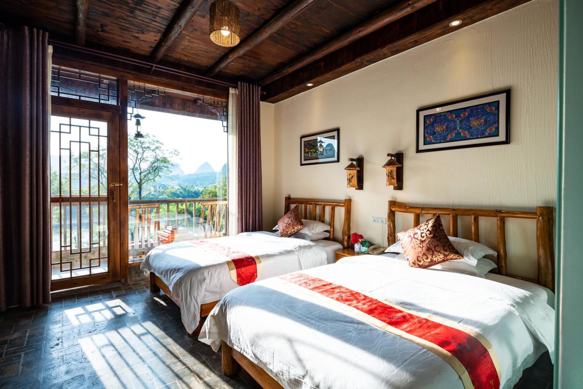 Yangshuo River Lodge Hotel-Free Pick Up From Yangshuo Area Over Three Nights エクステリア 写真